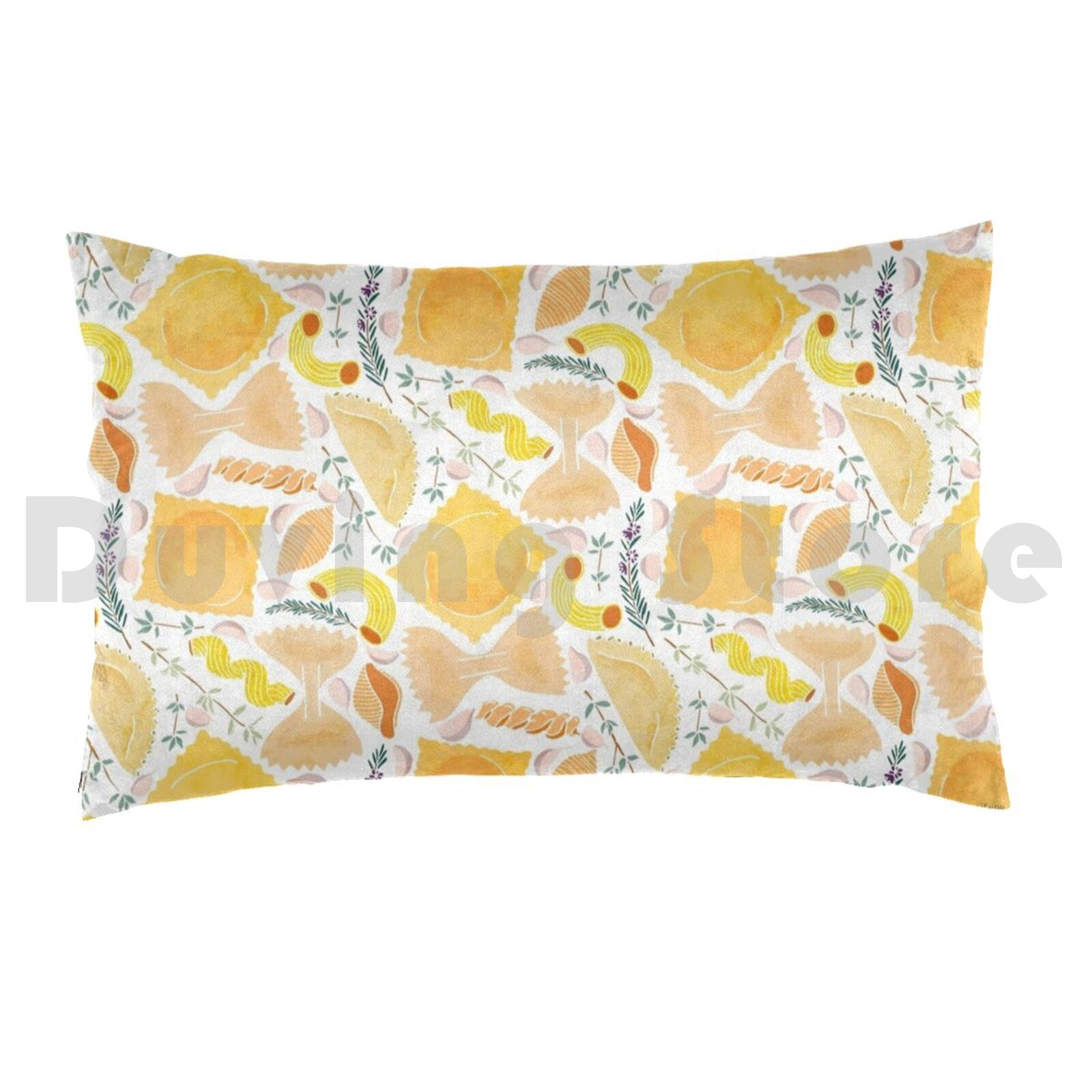 Pasta Pattern On White Pillow  - огляд і ціна Home Cooking On