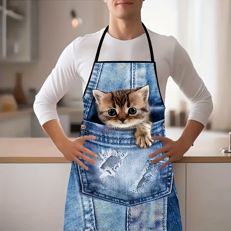 1pc Cute Denim Blue Pocket Cat - огляд і ціна Home Cooking For Cats