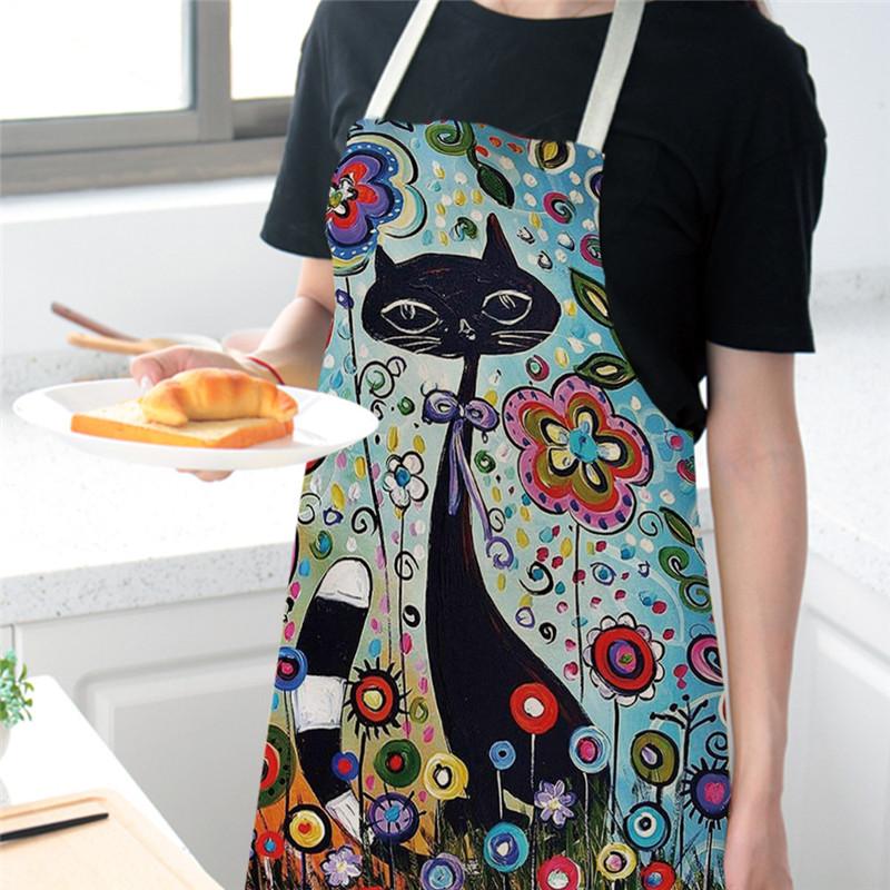 Flower Kitchen Cooking Apron C - огляд і ціна Home Cooking For Cats