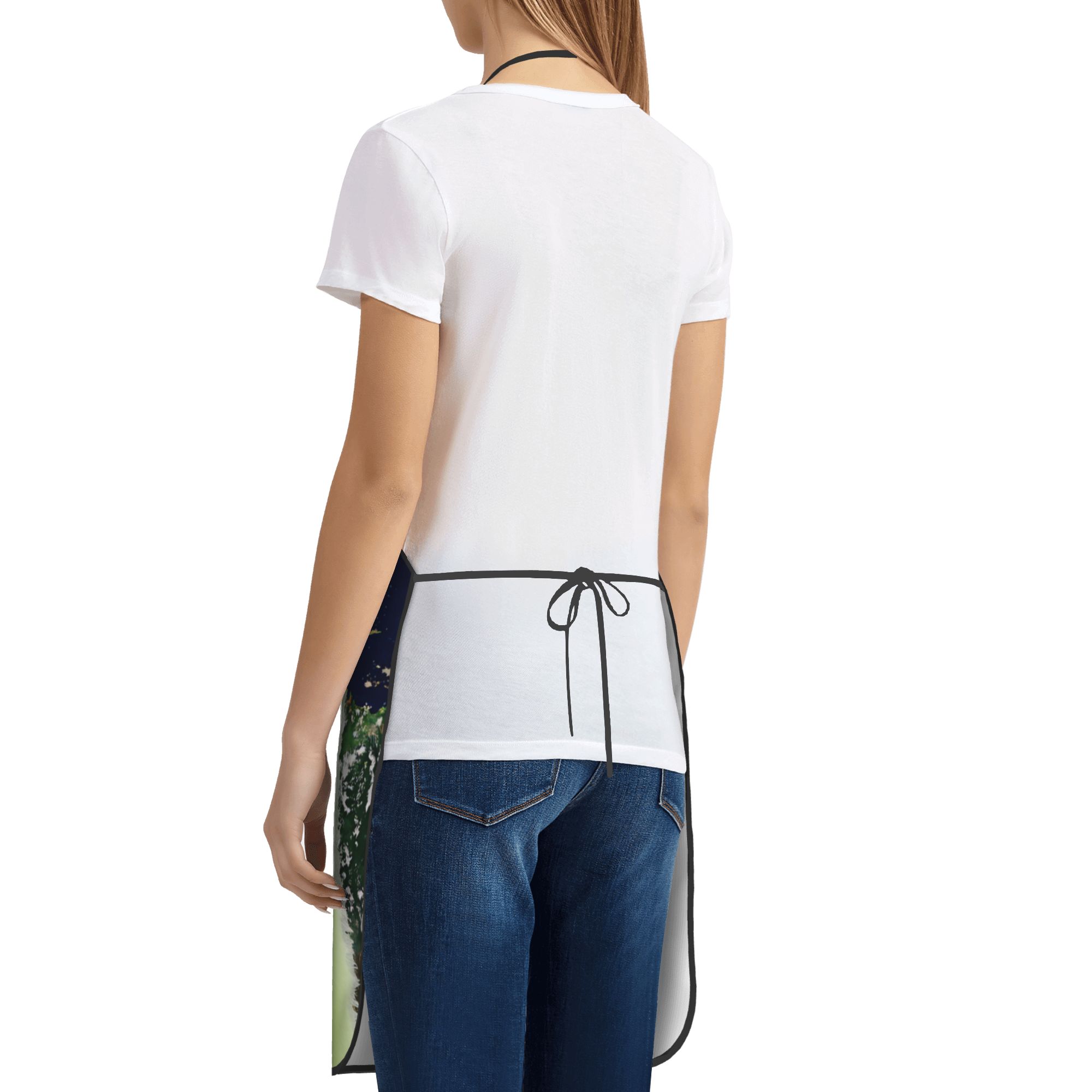 Green Fruit Space Cat Apron  C - огляд і ціна Home Cooking For Cats