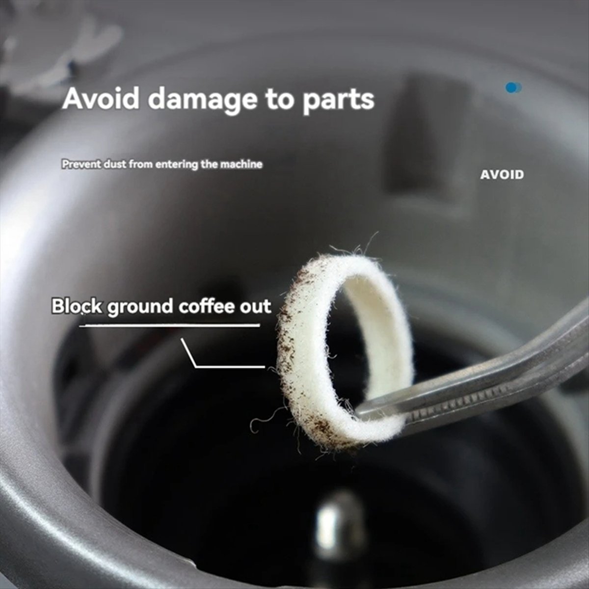 DT34 Felt Washer for Breville  - огляд і ціна Breville Espresso Bes870