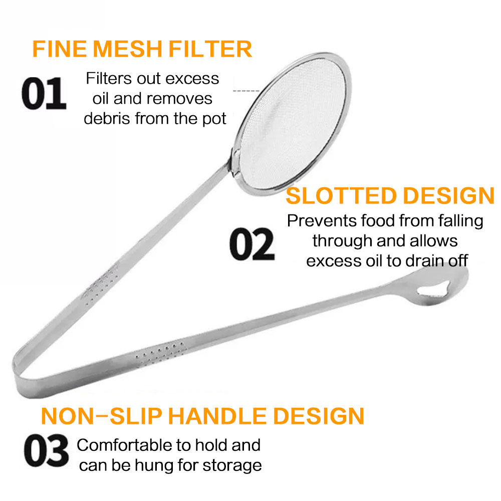Stainless Steel Fine Mesh Stra - огляд і ціна Home Cooking Oil Filter