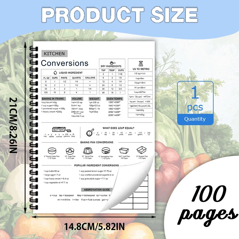 A5 Recipe Book, Blue Grid, Vin - огляд і ціна Home Cooking Book