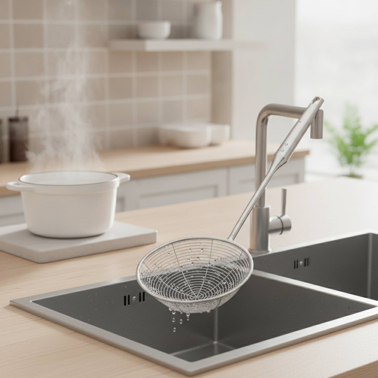 Strainer Strainer Deep Basket  - огляд і ціна Home Cooking Oil