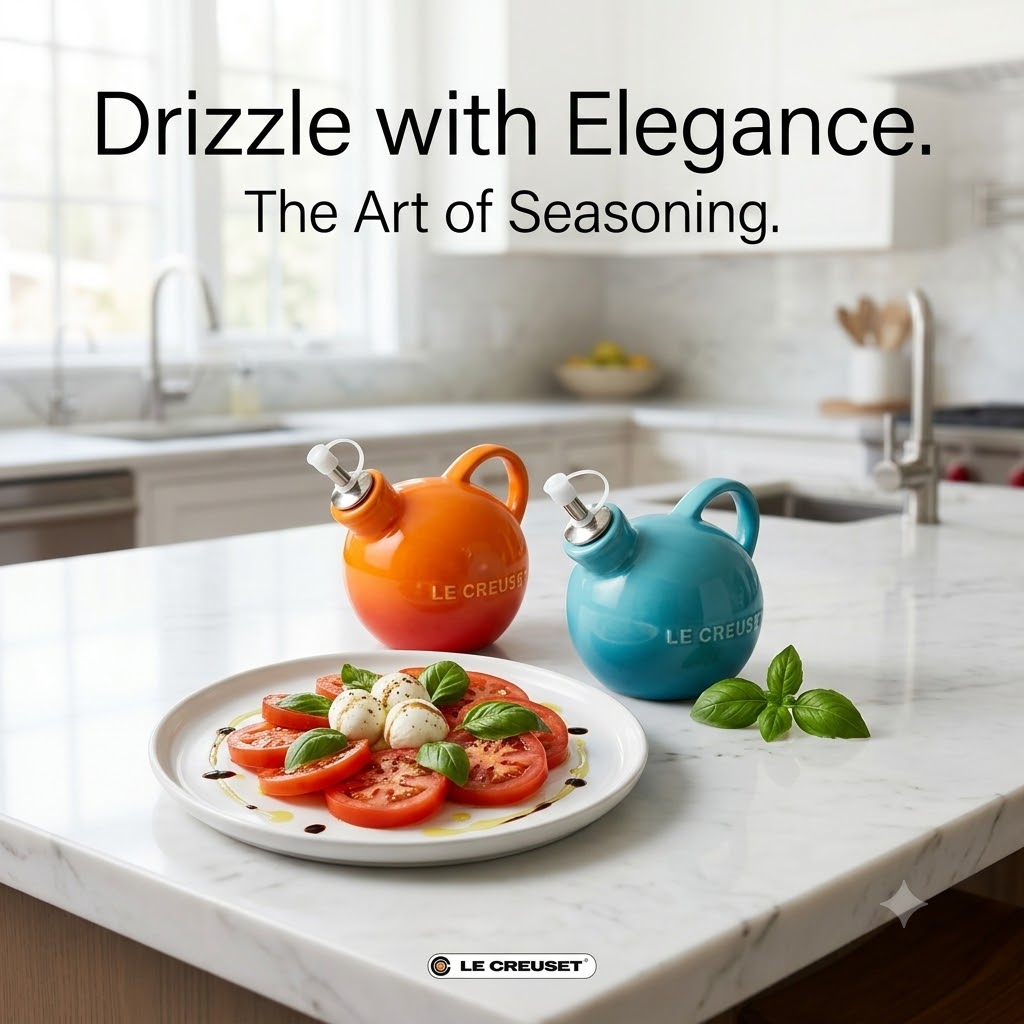 Le Creuset 2 Piece Ceramic Oli - огляд і ціна Home Cooking Oil