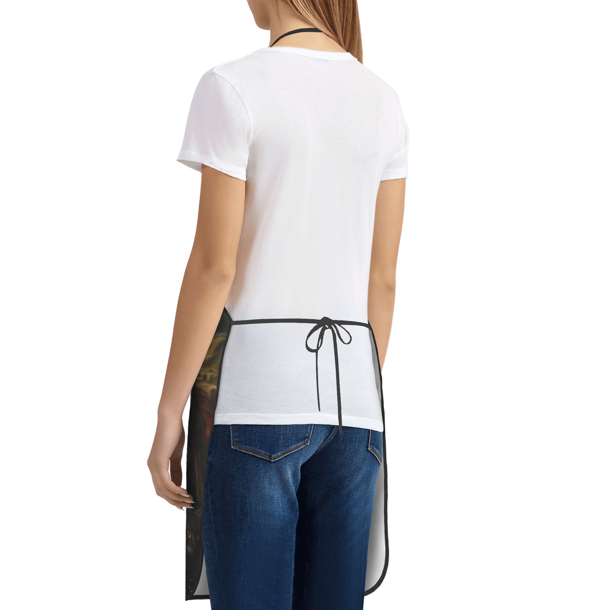 Cat Lover Mona Lisa Apron  Coo - огляд і ціна Home Cooking For Cats