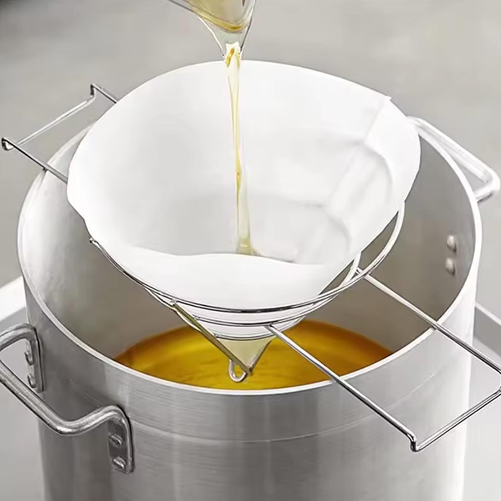 Fryer Filter Stand Cooking Oil - огляд і ціна Home Cooking Oil Filter