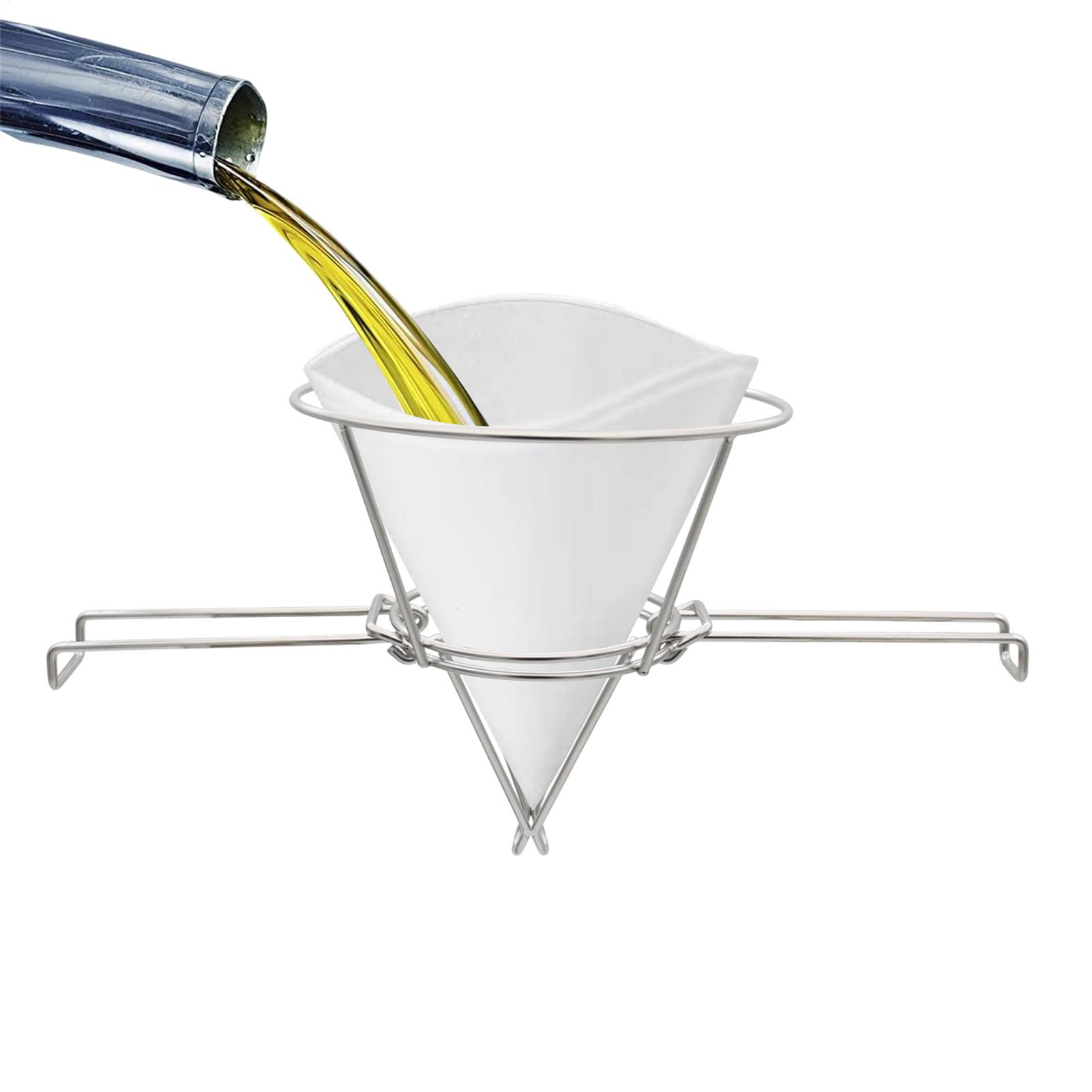 Fryer Filter Stand Cooking Oil - огляд і ціна Home Cooking Oil Filter