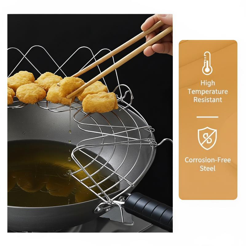 Foldable Stainless Steel Oil F - огляд і ціна Home Cooking Oil Filter
