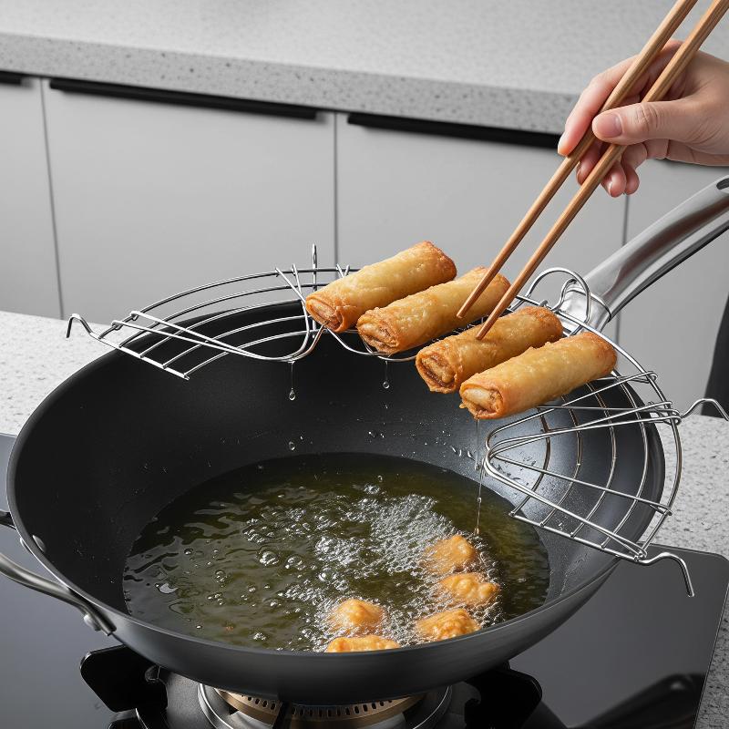Foldable Stainless Steel Oil F - огляд і ціна Home Cooking Oil Filter