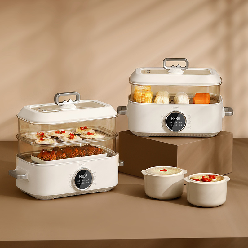 10L 3-in-1 Electric Food Steam - огляд і ціна Home Cooking Restaurant
