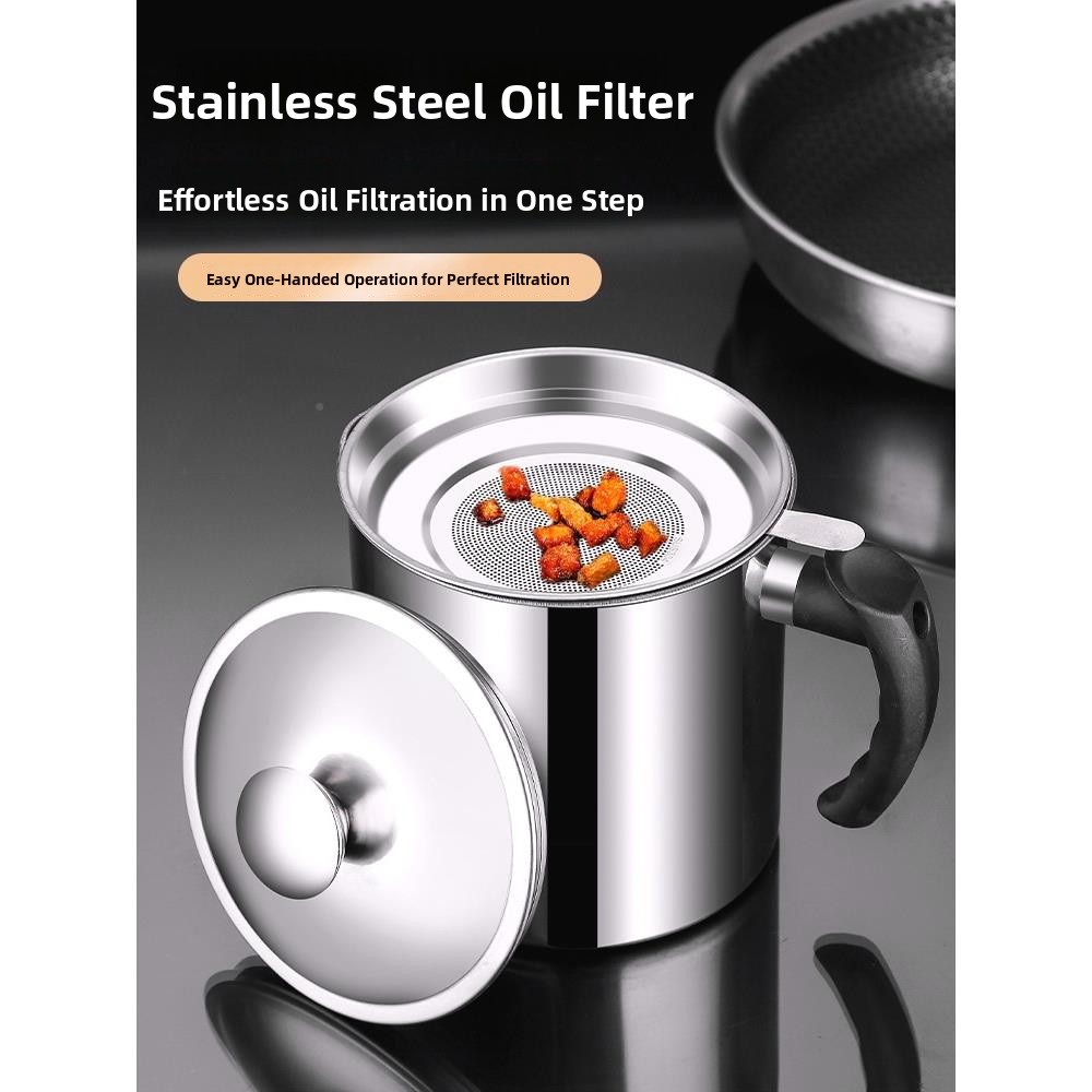 Stainless Steel Oil Bottle Fil - огляд і ціна Home Cooking Oil Filter